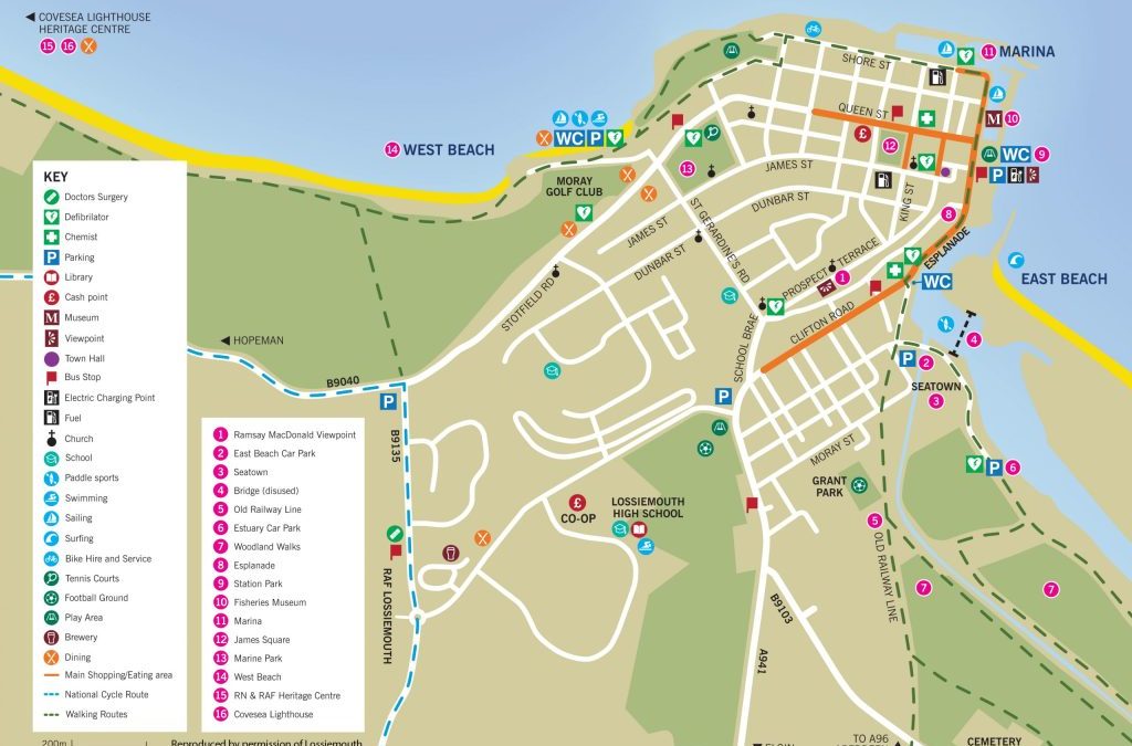 Are you planning on coming to Lossie? Here are some ideas of things you could do!