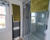 Small upstairs shower room and toilet - The Old Police Station, Holiday Cottage Portsoy