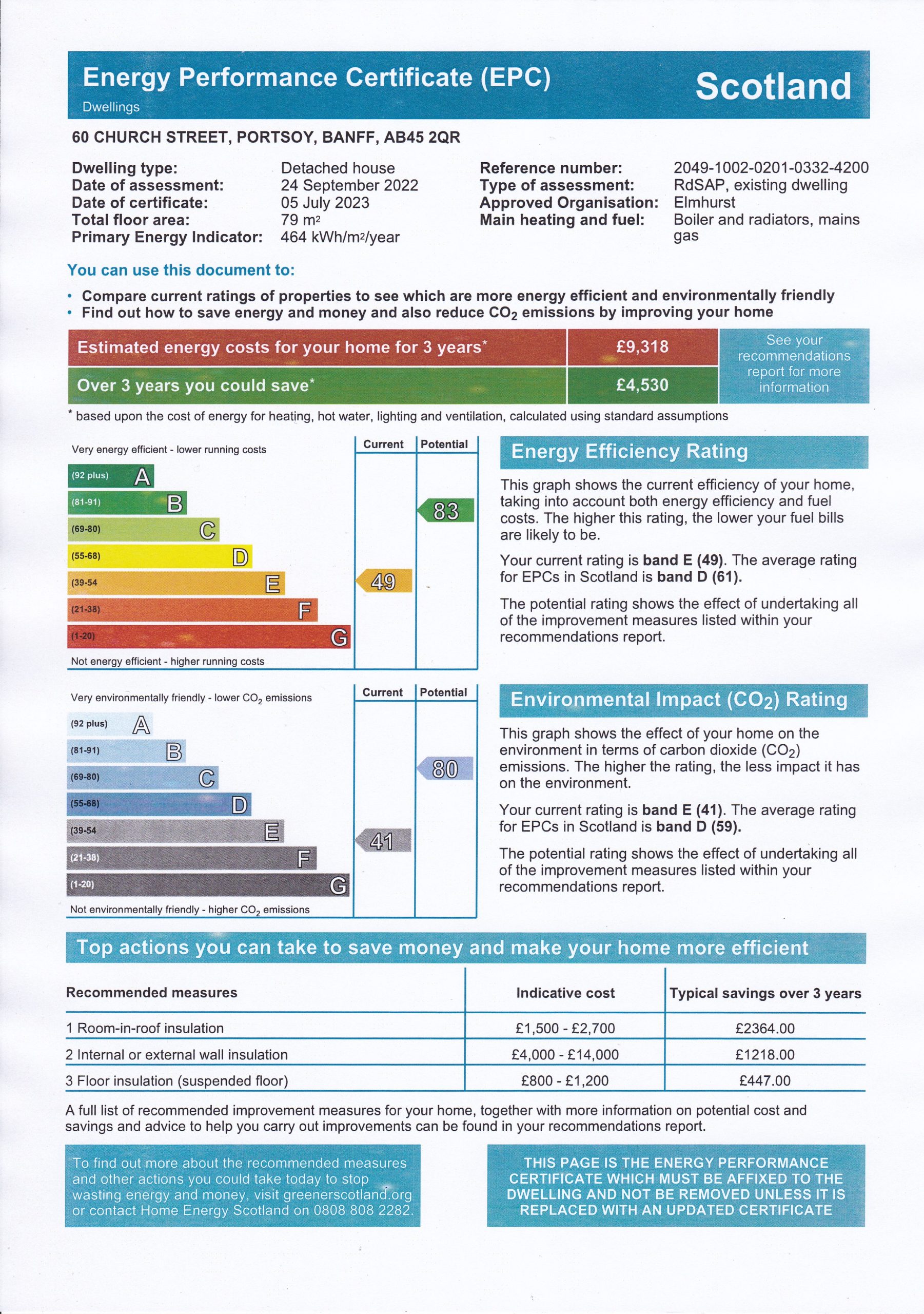Holiday Cottage, Driftwood, Portsoy - Moray Coast Self Catering Cottages