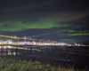 A glimpse of the Northern Lights over Lossie from Seatown